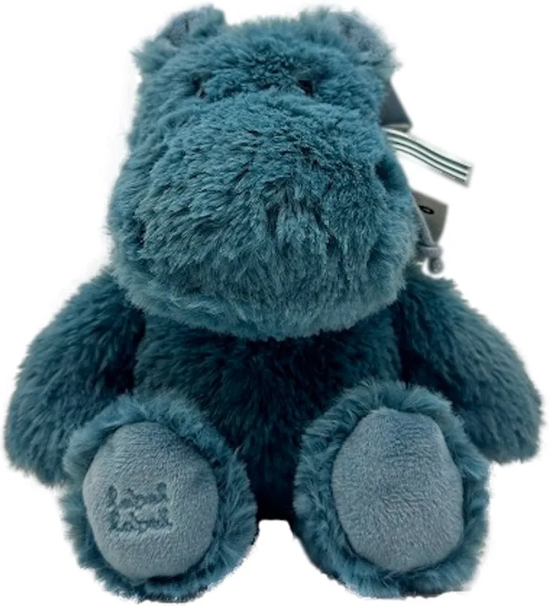 Hippo Harvey 15 cm Knuffel by Label Label in Blue – product photo