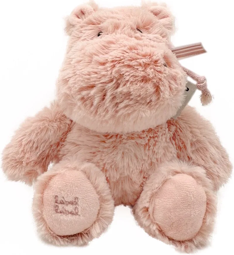 Hippo Harvey 15 cm Knuffel från Label Label i Rosa – produktbild