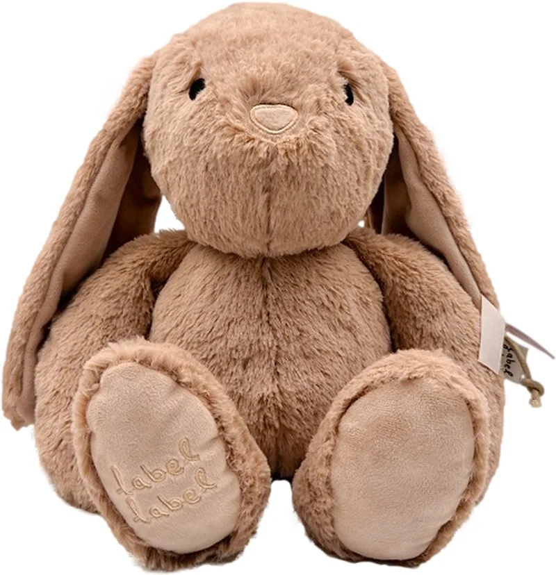 Rabbit Rosa Nougat 34 cm Knuffel von Label Label in Nougat, Braun – Produktfoto