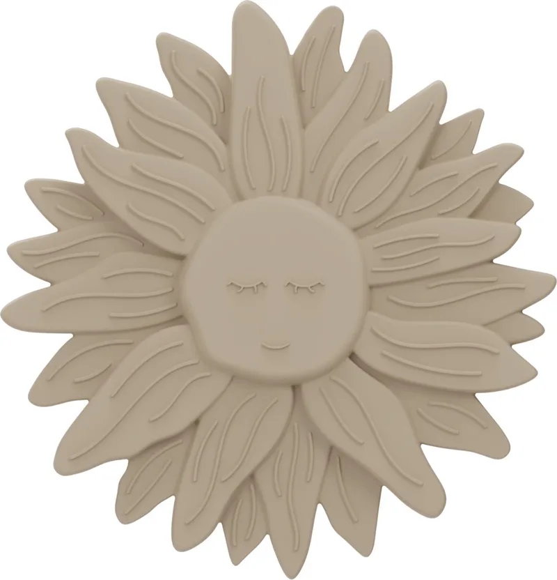 Zonnebloem Silicone Bijtspeeltje LLST-26849 de Label Label en Nougat – photo produit