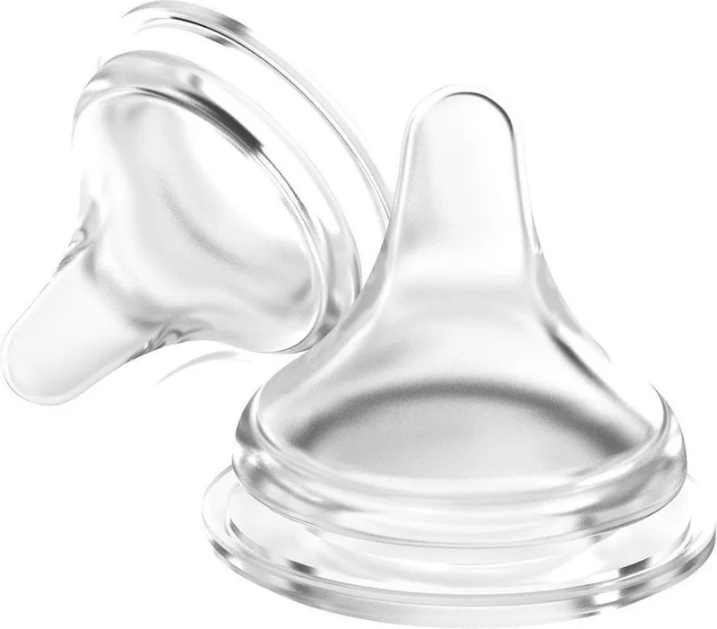 75910 Fopspeen NW Gemiddeld 2 stks de Lansinoh en Transparent – photo produit