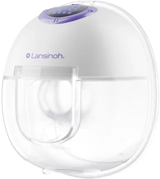 Hands-Free Elektrische Borstkolf von Lansinoh in Weiß – Produktfoto 1 von 3