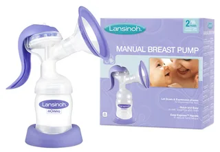 Manuele borstkolf by Lansinoh in Transparant en paars – product photo 2 of 2