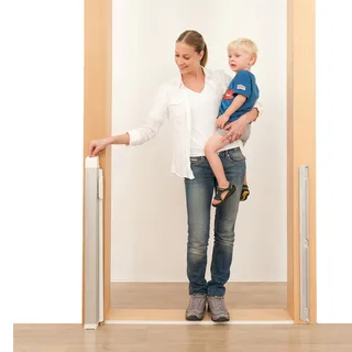 Tür- und Treppenschutzgitter KiddyGuard Avant van Lascal in Wit, 89,6 × 89,6 mm – productfoto 2 van 3