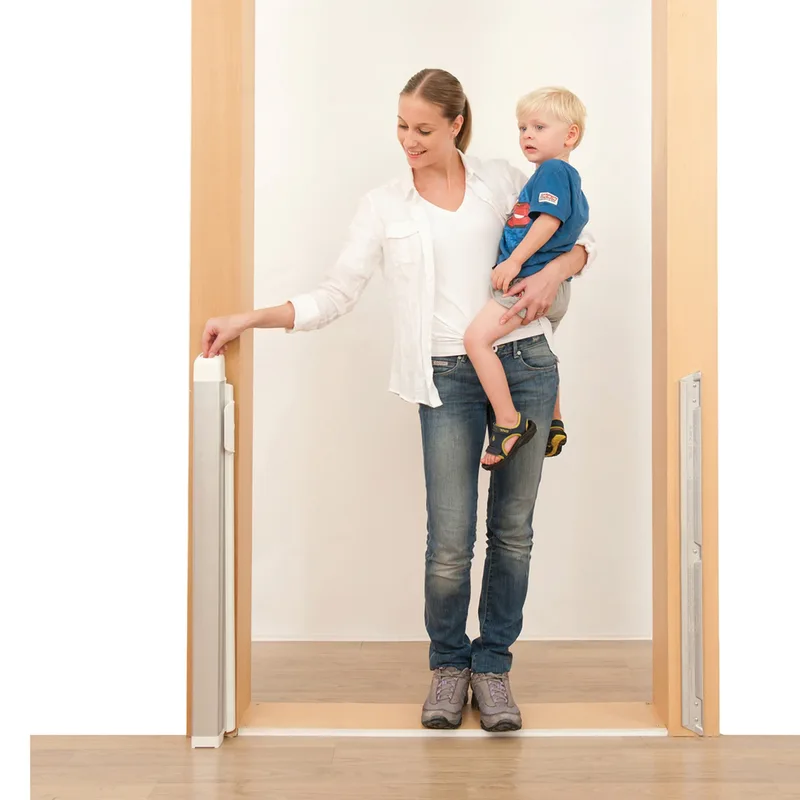 Tür- und Treppenschutzgitter KiddyGuard Avant van Lascal in Wit, 89,6 × 89,6 mm – productfoto 2 van 3