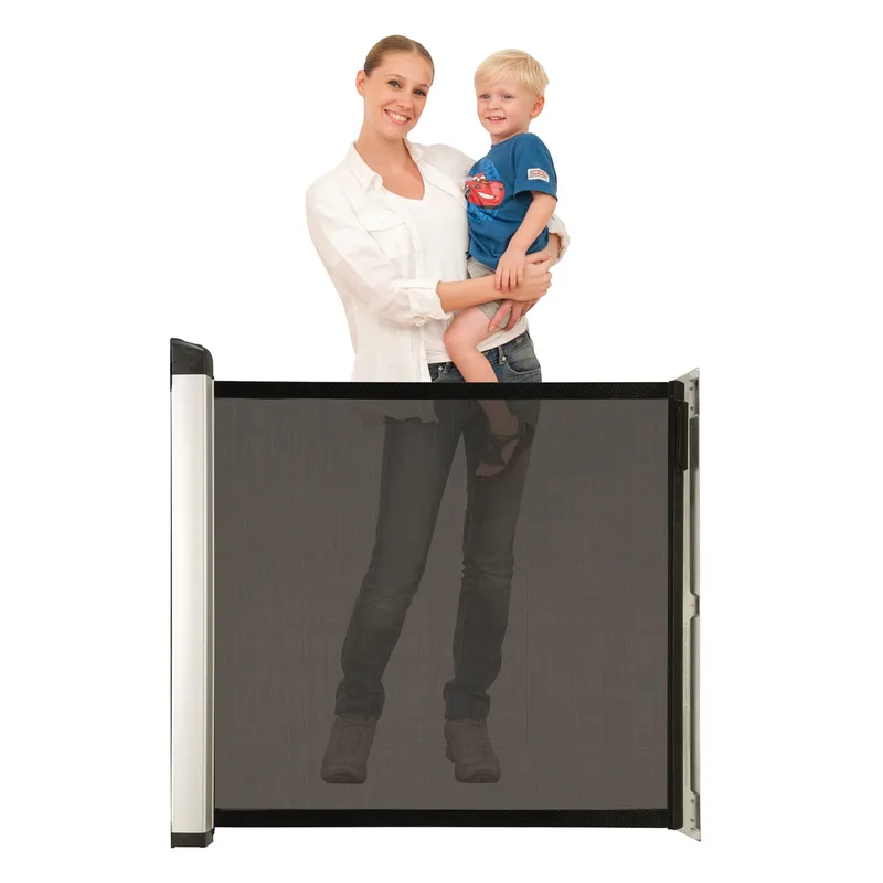 Tür- und Treppenschutzgitter KiddyGuard Avant von Lascal in Schwarz, 89,6 × 89,6 mm – Produktfoto 1 von 3