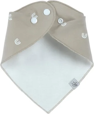 Baby Bandana slabbetjes (2 St.) - Rainbow/ Beige de Lässig – photo produit 4 sur 5