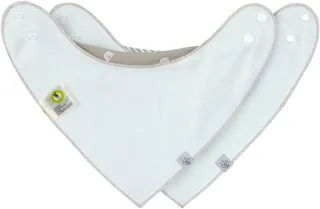 Baby Bandana slabbetjes (2 St.) - Rainbow/ Beige de Lässig – photo produit 2 sur 5
