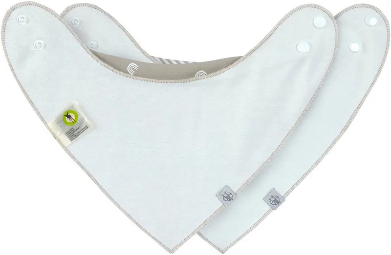 Baby Bandana slabbetjes (2 St.) - Rainbow/ Beige de Lässig – photo produit 2 sur 5