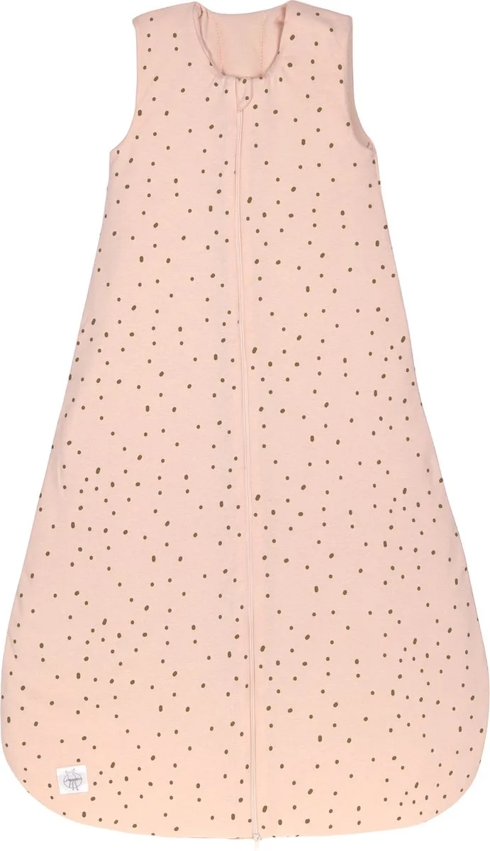 babyslaapzak 4 seizoenen Dots powder roze - leeftijd 6-12 maanden by Lässig in Pink – product photo