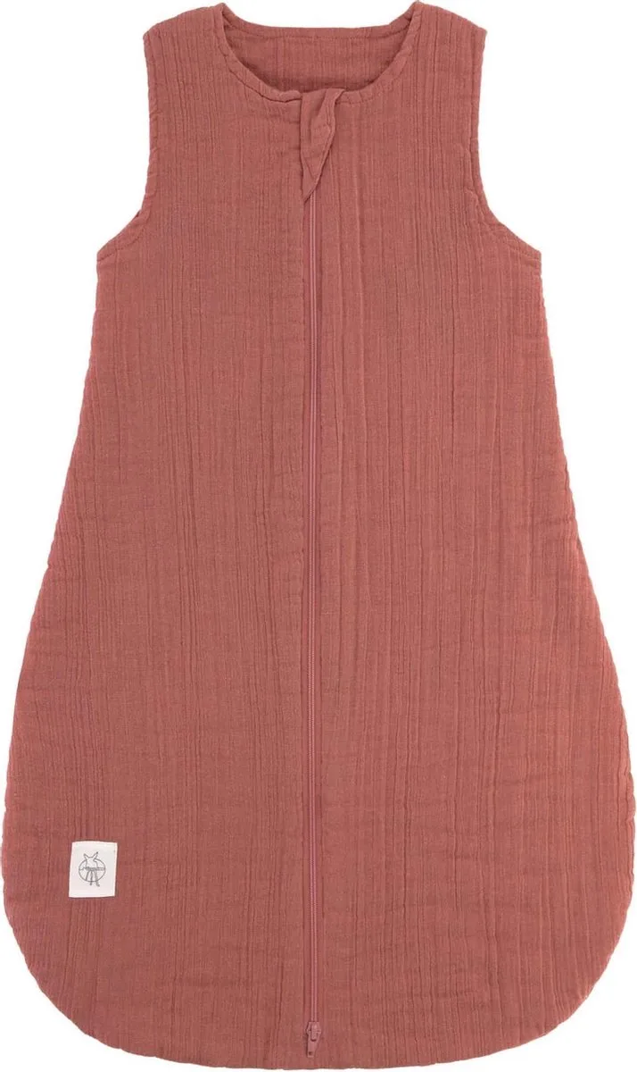 Babyslaapzak Zomer Muslin GOTS - 0-2 mnd maat 50/56 by Lässig in Rosewood – product photo