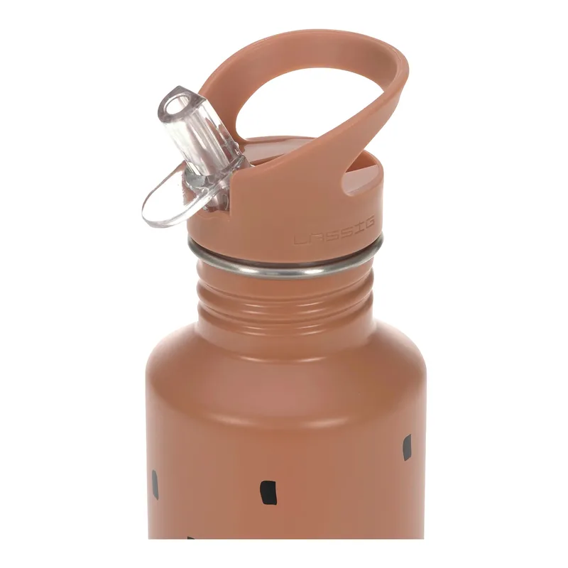 Edelstahl-Trinkflasche Happy Prints 500 ml de Lässig en Marron, 17,2 mm – photo produit