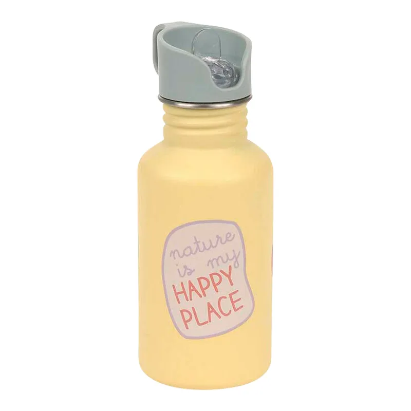 Edelstahl-Trinkflasche Happy Trails, 500ml de Lässig en 7,3 × 7,3 × 17,7 mm – photo produit 3 sur 3