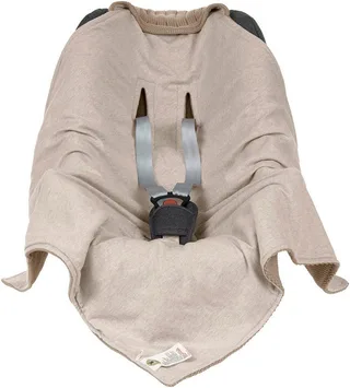 Einschlagdecke für Babyschale, taupe, LÄSSIG, GOTS made with organic materials, zertifiziert durch BCS 27262 de Lässig en Beige – photo produit 2 sur 5