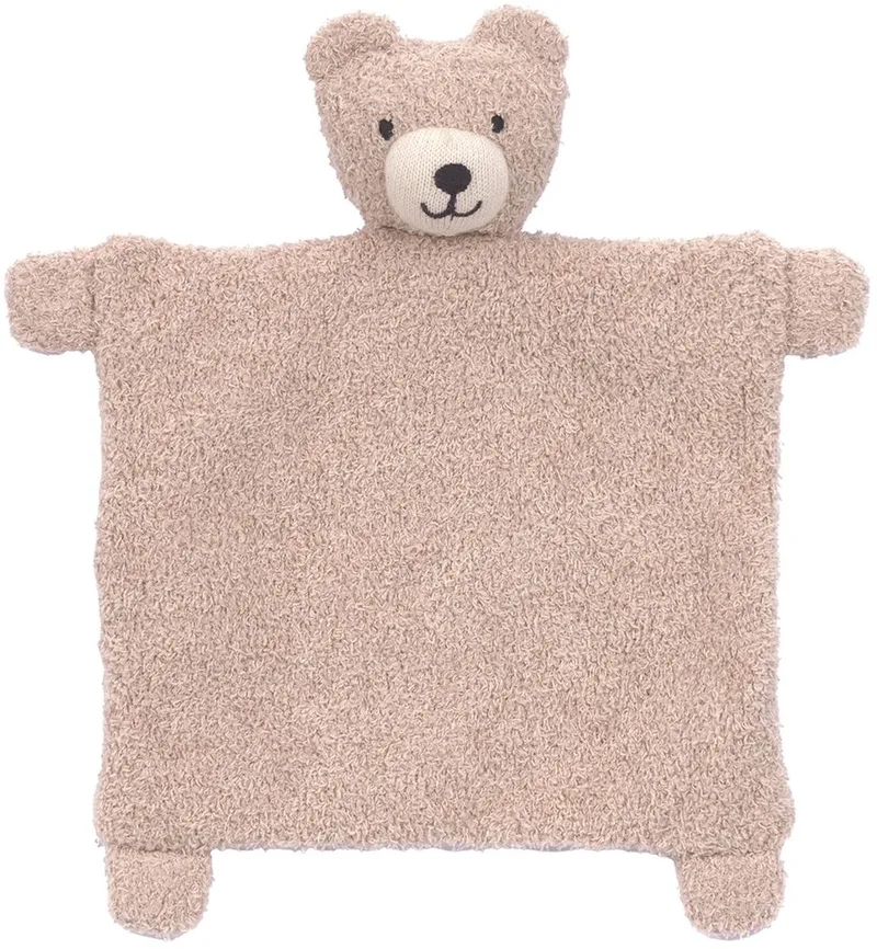 Gebreid knuffeldoekje - Miracle of Nature - Bear van Lässig in Beige, Bruin – productfoto