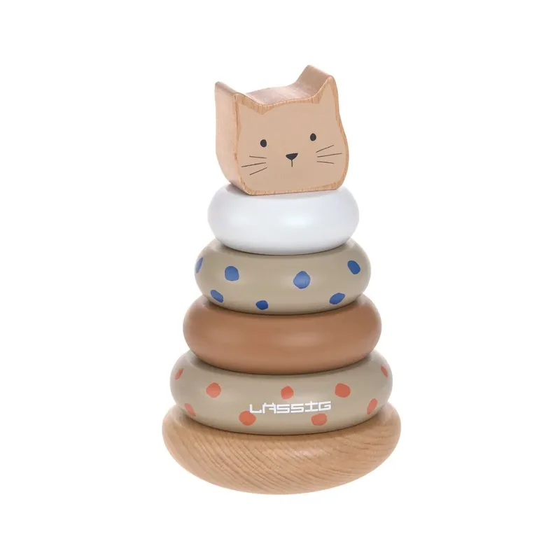 Houten Stapeltoren - Little Mateys de Lässig – photo produit