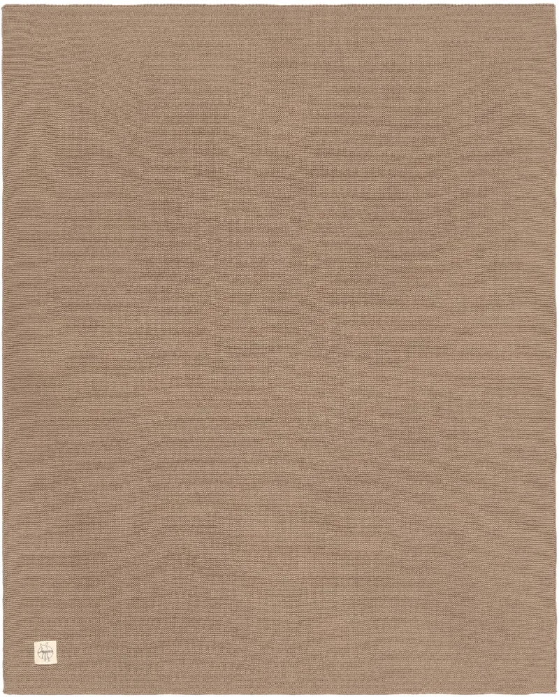 Laessig Frizzy Deken Stone 80 x 100 cm van Lässig in Bruin – productfoto