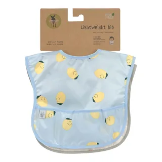 Lässig 2er-Pack Lätzchen mit Auffangschale van Lässig in Blauw, 27 × 0,4 × 38 mm – productfoto 3 van 3