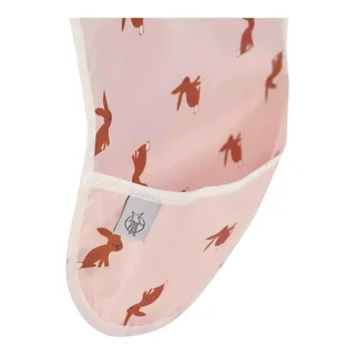 Lässig 2er-Pack Lätzchen mit Auffangschale van Lässig in Roze, 26 × 0,2 × 38 mm – productfoto 2 van 3