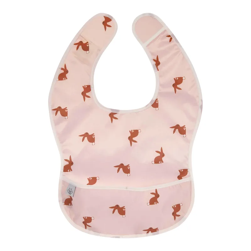 Lässig 2er-Pack Lätzchen mit Auffangschale van Lässig in Roze, 26 × 0,2 × 38 mm – productfoto 1 van 3