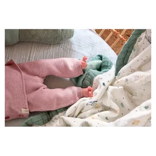 Lässig 2er-Pack Mullwindeln Heavenly Soft Swaddle XL 120x120 cm by Lässig in Green, 120 × 120 mm – product photo 3 of 3