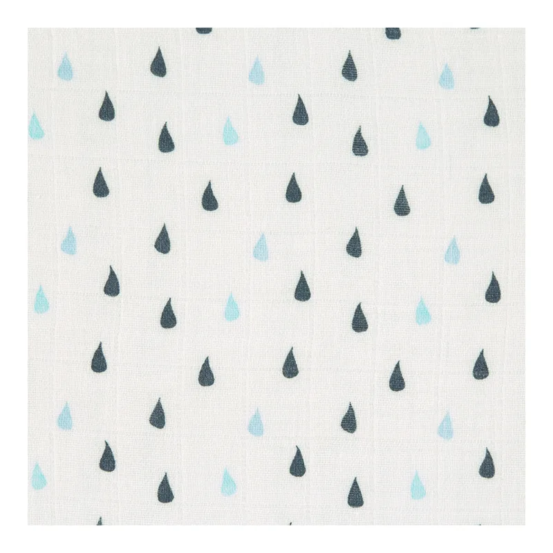 Lässig 2er-Pack Mullwindeln Heavenly Soft Swaddle XL 120x120 cm by Lässig in Blue, 1200 × 1200 mm – product photo 3 of 3