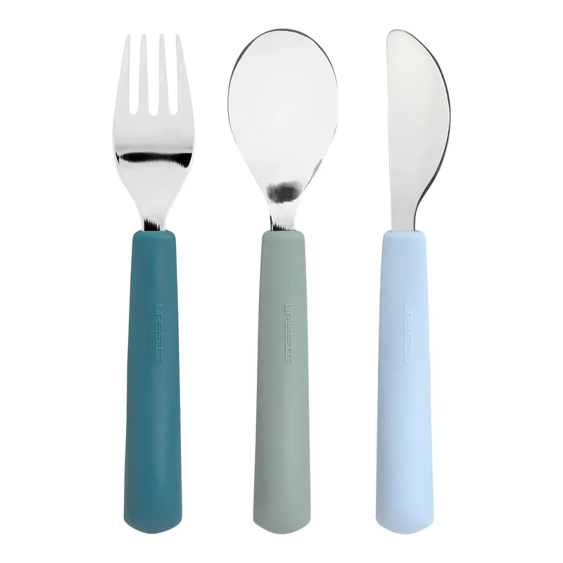 Lässig 3-tlg. Besteck Set de Lässig en 12,5 × 1,5 × 17,5 mm – photo produit