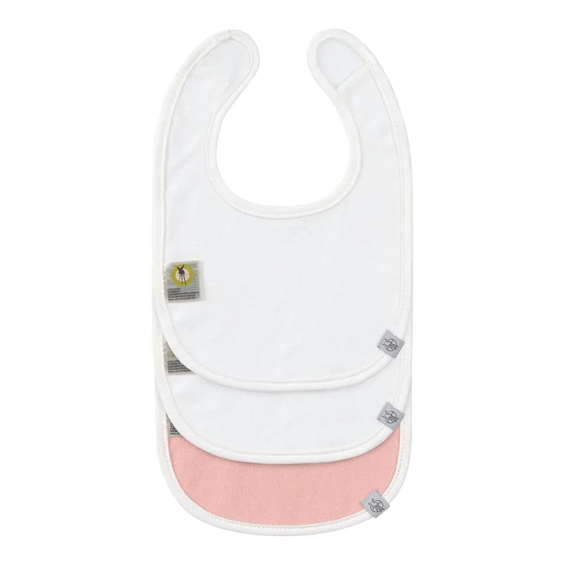 Lässig 3er-Pack Lätzchen von Lässig in Rosa, 19 × 0,5 × 27 mm – Produktfoto