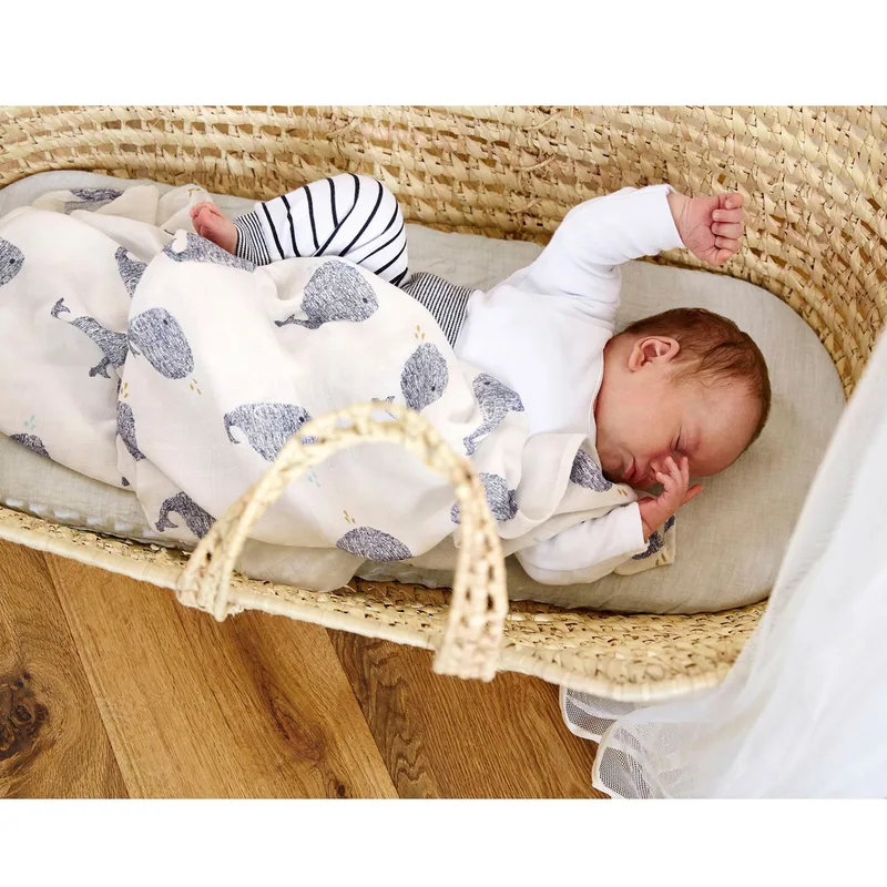 Lässig 3er-Pack Mullwindel Soft Swaddle L 80x80 cm by Lässig in Blue, 800 × 800 × 20 mm – product photo