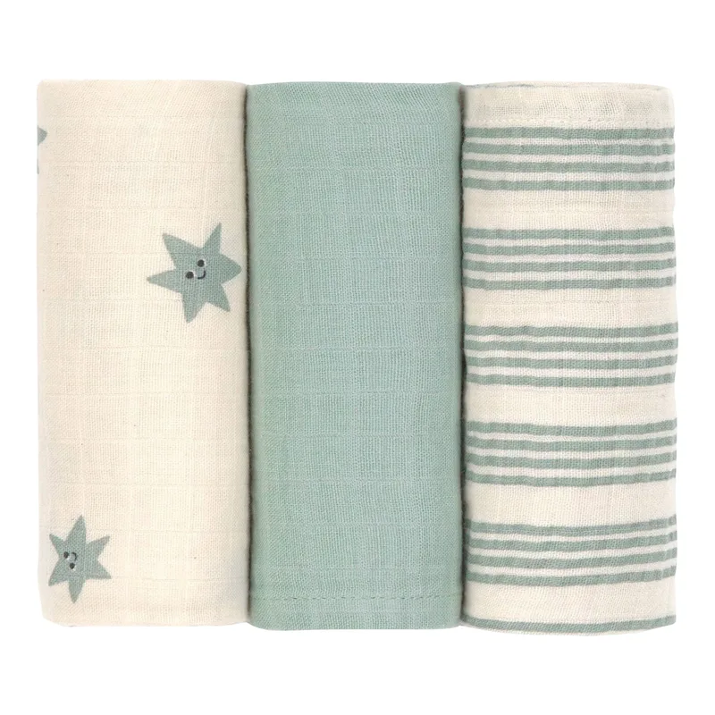 Lässig 3er-Pack Mullwindeln 60x60cm by Lässig in 17 × 17 × 5 mm – product photo 1 of 3