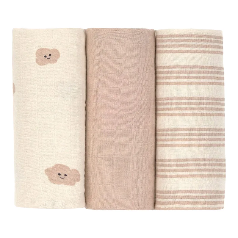 Lässig 3er-Pack Mullwindeln 60x60cm by Lässig in 17 × 17 × 5 mm – product photo 1 of 3