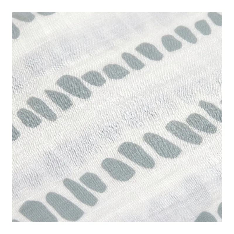 Lässig 3er-Pack Mullwindeln 60x60cm von Lässig in Grau, Weiß, 60 × 0,2 × 60 mm – Produktfoto 3 von 3