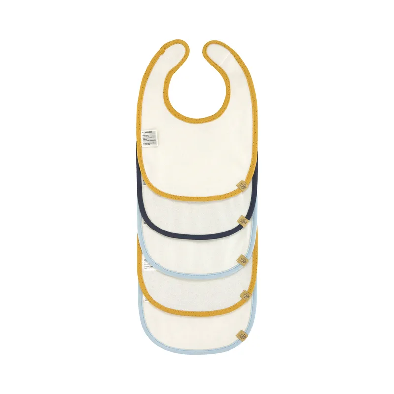 Lässig 4kids 5er-Pack wasserabweisende Lätzchen by Lässig in Blue, 300 × 215 × 30 mm – product photo