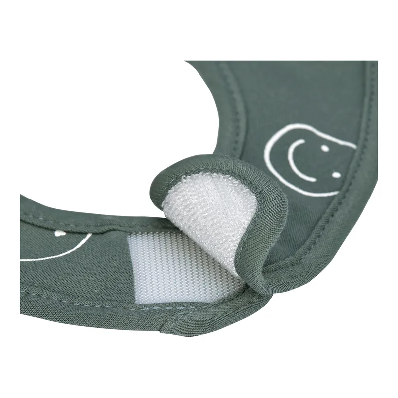 Lässig 5er-Pack Lätzchen Tiny Smile från Lässig i Brun, Vit, Blå, 21,5 × 29,5 × 0,4 mm – produktbild 3 av 3