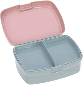 Lunchbox About Friends, Chinchilla, Polyprophylen (PP), Tritan, (Set, 2-tlg), mit Trinkflasche de Lässig en Gris, Rose – photo produit 3 sur 5