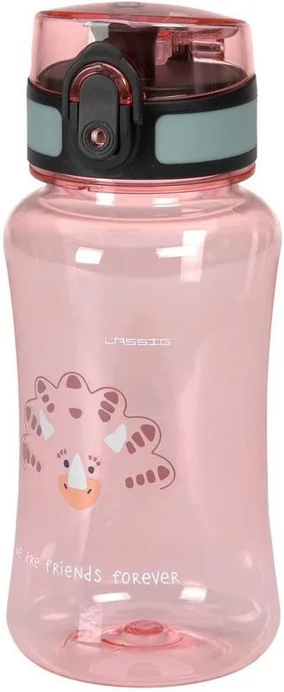 Lunchbox About Friends, Dino rose, Polyprophylen (PP), Tritan, (Set, 2-tlg), mit Trinkflasche by Lässig in Pink – product photo 4 of 5