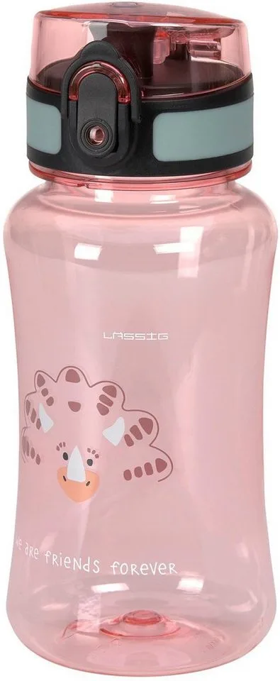 Lunchbox About Friends, Dino rose, Polyprophylen (PP), Tritan, (Set, 2-tlg), mit Trinkflasche by Lässig in Pink – product photo 4 of 5