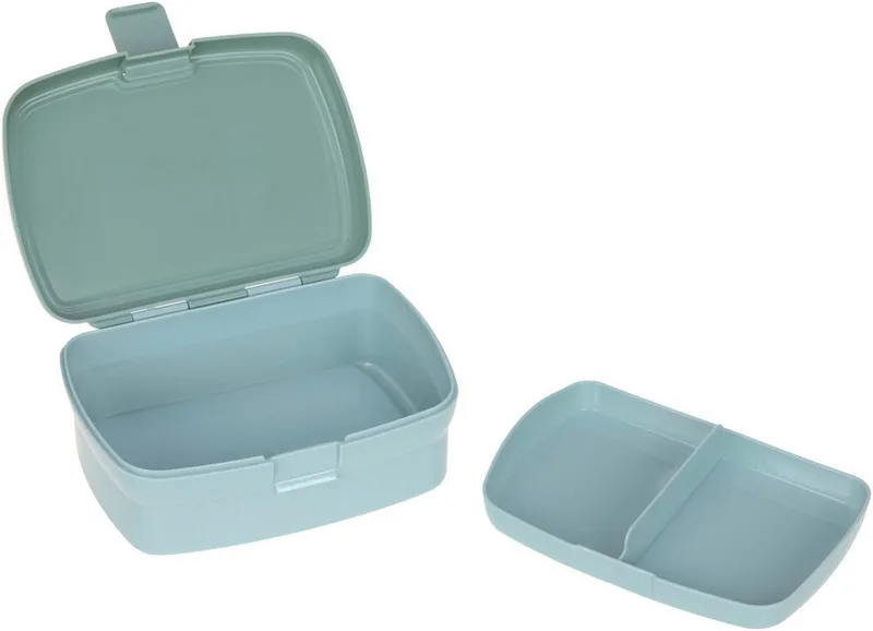 Lunchbox Tiny Drivers, Excavator, Polyprophylen (PP), Tritan, (Set, 2-tlg), mit Trinkflasche de Lässig en Vert – photo produit 5 sur 5
