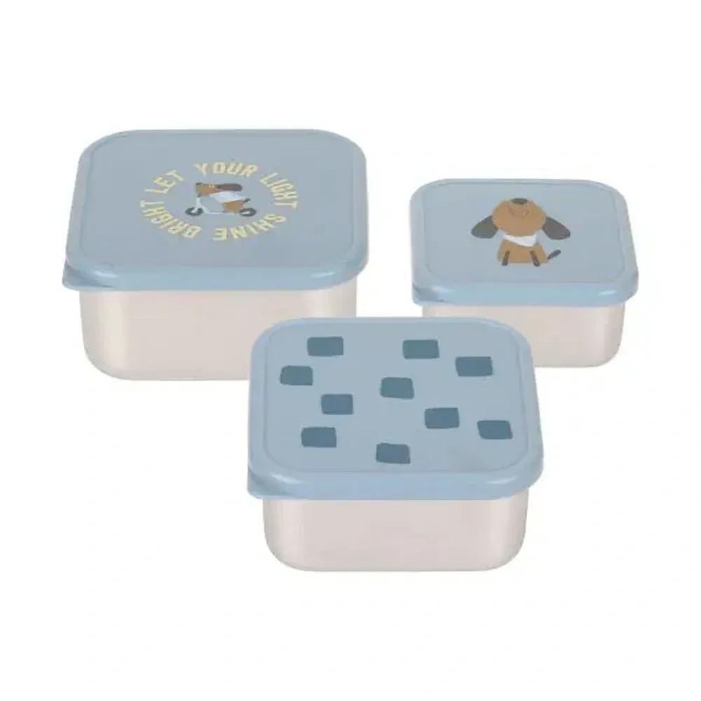 Roestvrije Snackbox 3 Delige Set - Party Bmeu de Lässig – photo produit