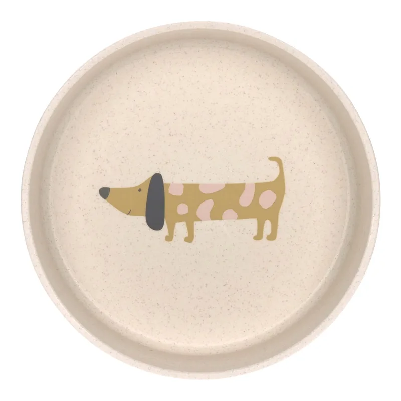 Schale mit Zellulose van Lässig in Beige, 13,4 × 13,4 × 4,8 mm – productfoto 1 van 2