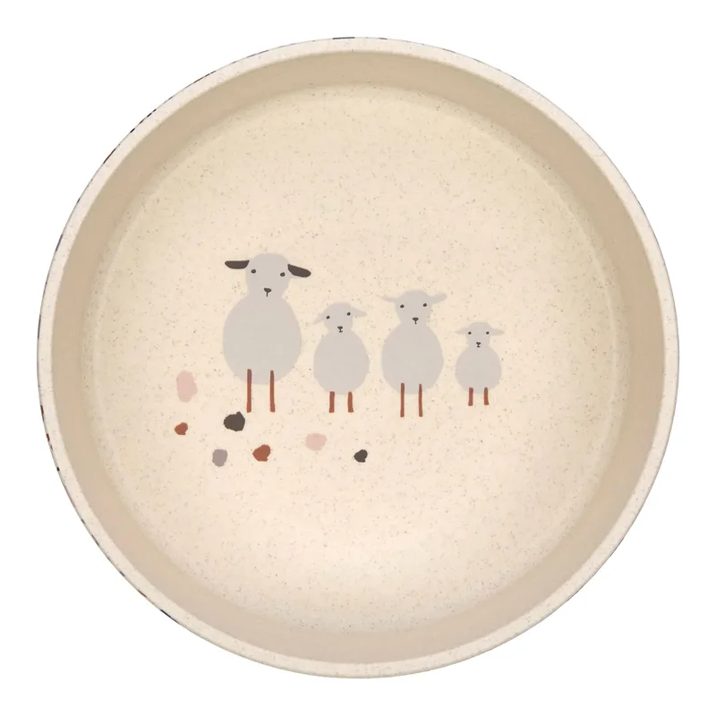 Schale mit Zellulose de Lässig en Beige, 13,4 × 13,4 × 4,8 mm – photo produit