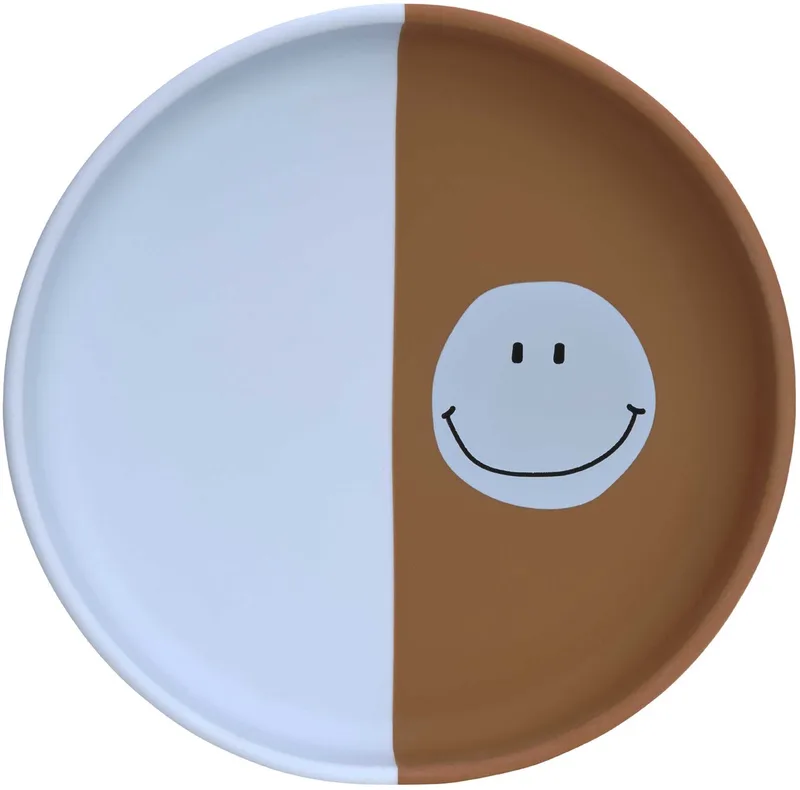 siliconen bord Happy Rascals Smile Sky Blue de Lässig en Bleu, Marron – photo produit