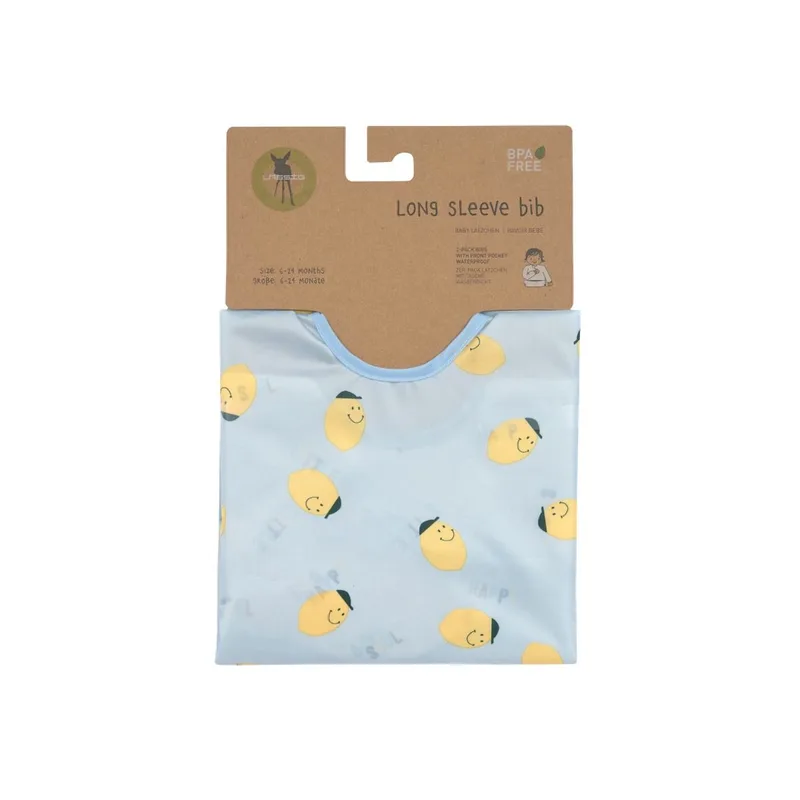 Slabber Lässig Lange Mouw Happy Fruits Lemon 2st fra Lässig – produktbillede 2 af 4