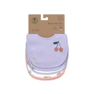 Slabbetje 5 stuks Voordeelpack de Lässig en Happy Fruits cherry – photo produit 3 sur 4