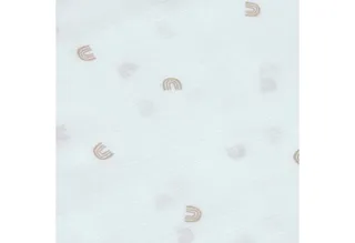 Stoffwindeln Swaddle & Burp Blanket, L, Rainbow (Set, 3-St) by Lässig in Beige – product photo 4 of 5