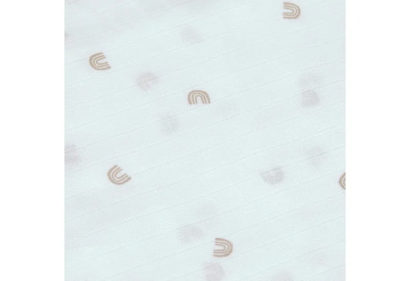Stoffwindeln Swaddle & Burp Blanket, L, Rainbow (Set, 3-St) by Lässig in Beige – product photo 4 of 5