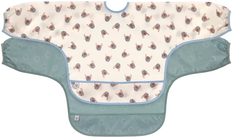 Tiny Team Dog Slab Met Mouwen - 2 Stuks - Groen/Blauw by Lässig in Green – product photo