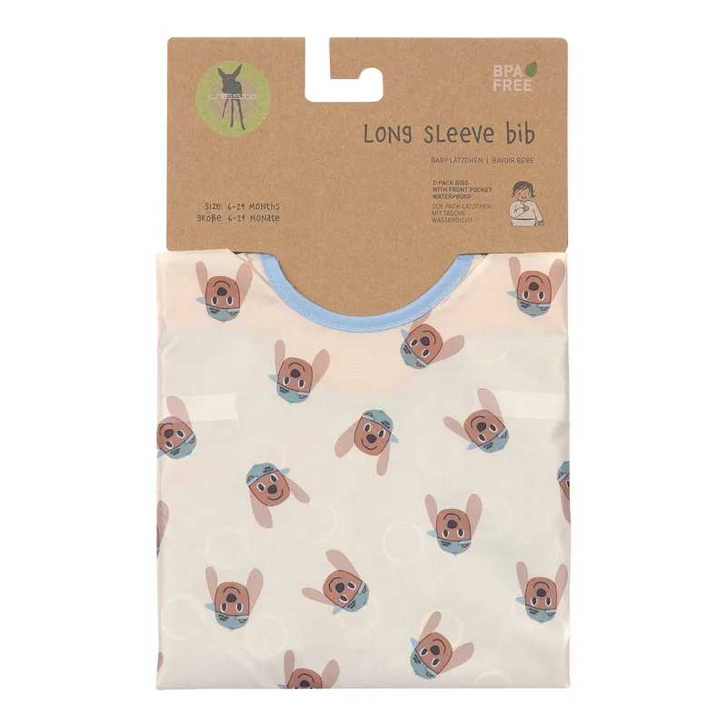 Tiny Team Dog Slab Met Mouwen - 2 Stuks - Groen/Blauw de Lässig en Vert – photo produit 3 sur 3