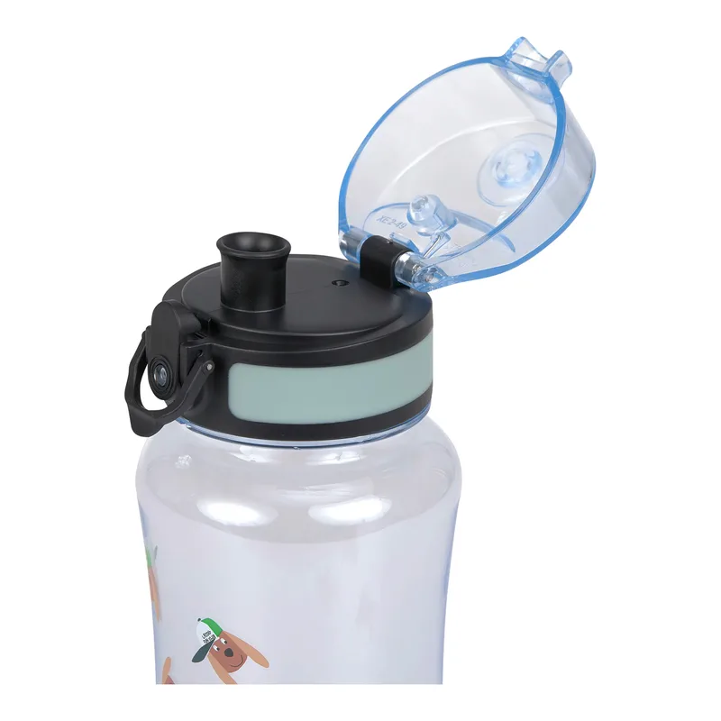 Trinkflasche Tiny Team, 420 ml de Lässig en Bleu, 7,5 × 7,5 × 25 mm – photo produit