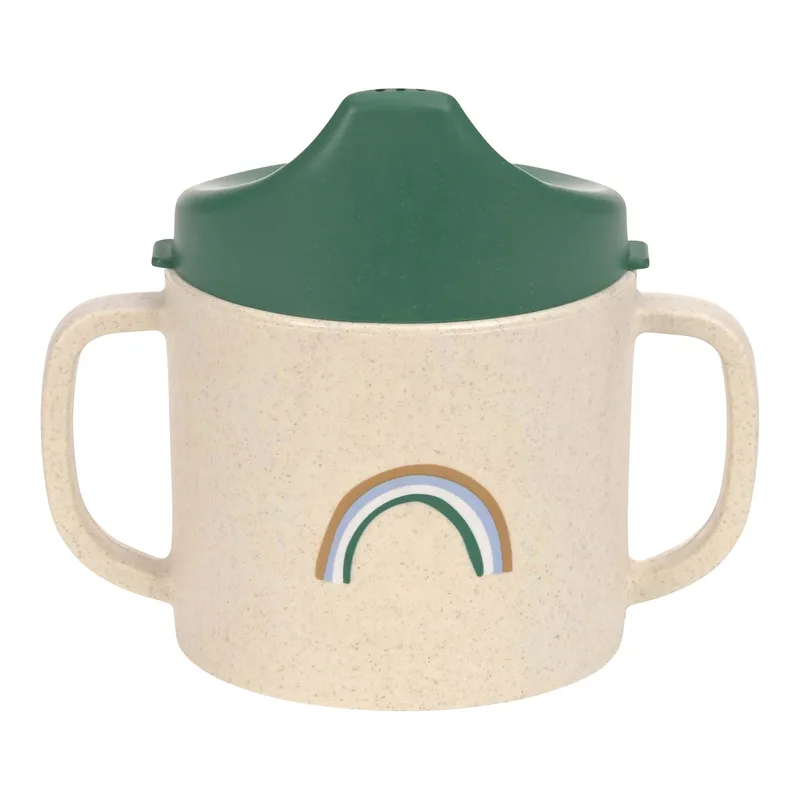 Trinklernbecher Happy Rascals by Lässig in Green, Beige, 11,5 × 7 × 10 mm – product photo 1 of 2